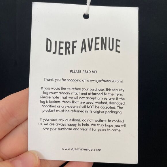 Djerf Avenue Must Have Mini Skirt in Black Size L - Picture 6 of 6